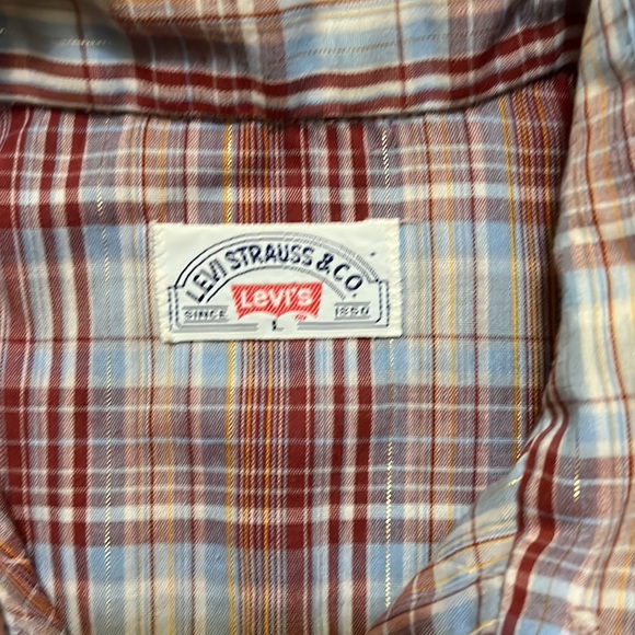Vintage Levi’s ranch shirt with gold lame - Picture 3 of 5